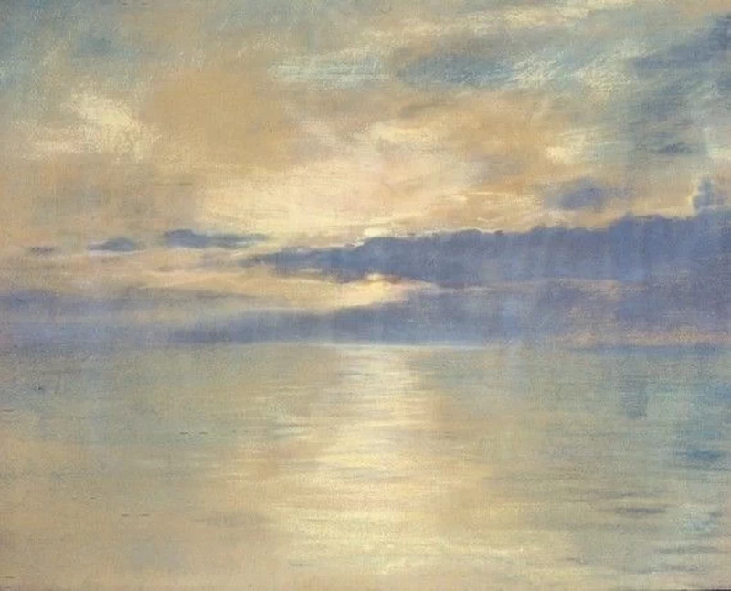 Sole che tramonta a Parame - dal Saint, Cloud, museo Avelines